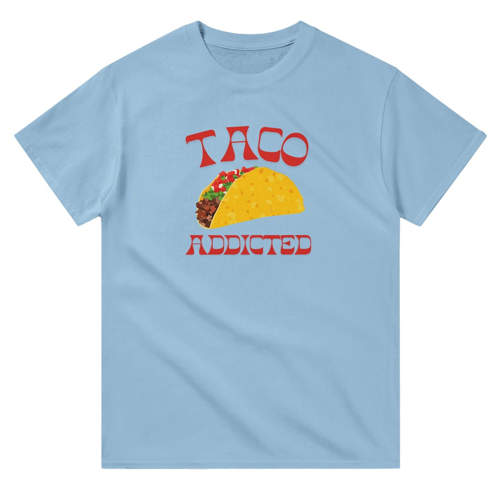 T-shirt Unisex | Taco Addicted - Tshirt-Fabriek.nl