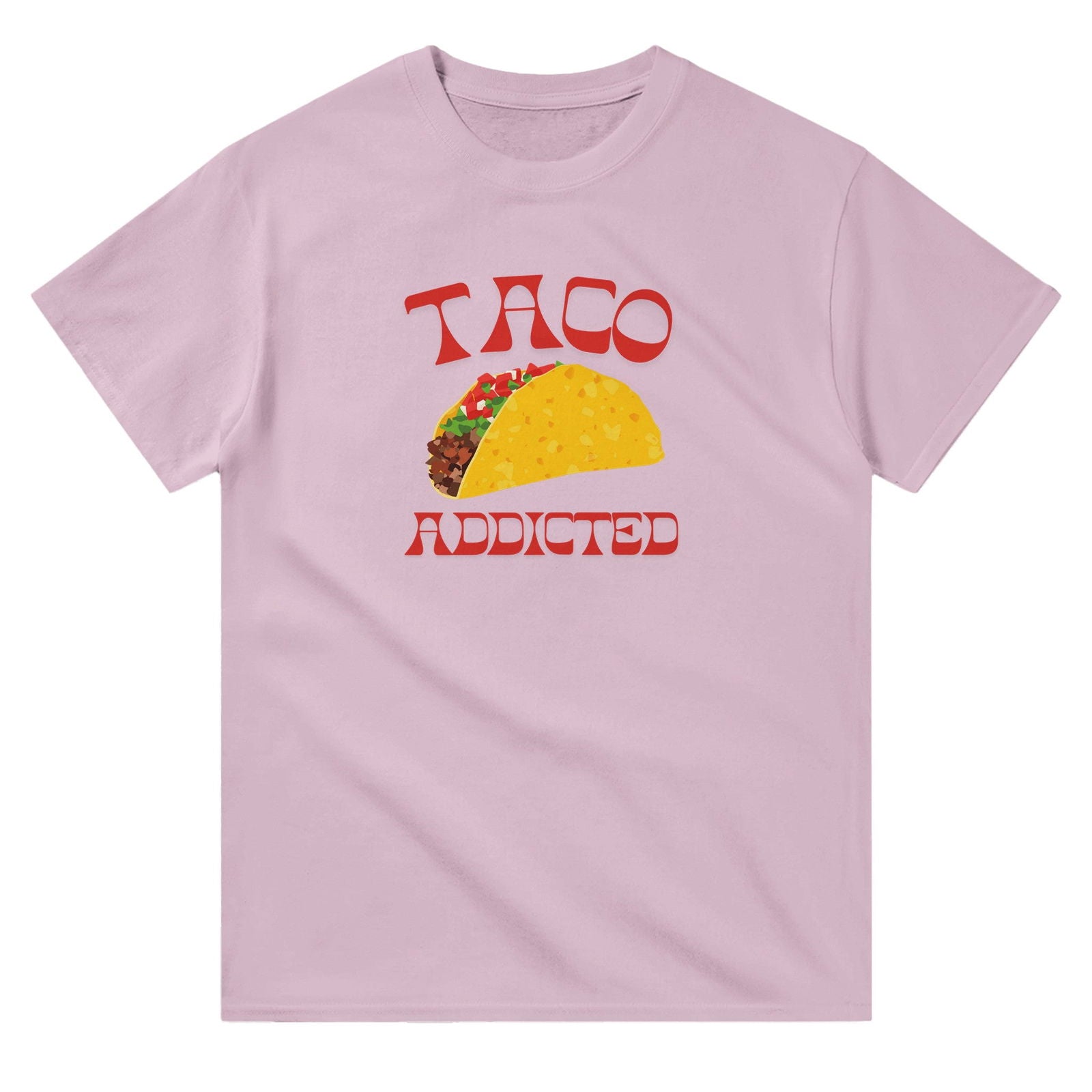 T-shirt Unisex | Taco Addicted - Tshirt-Fabriek.nl