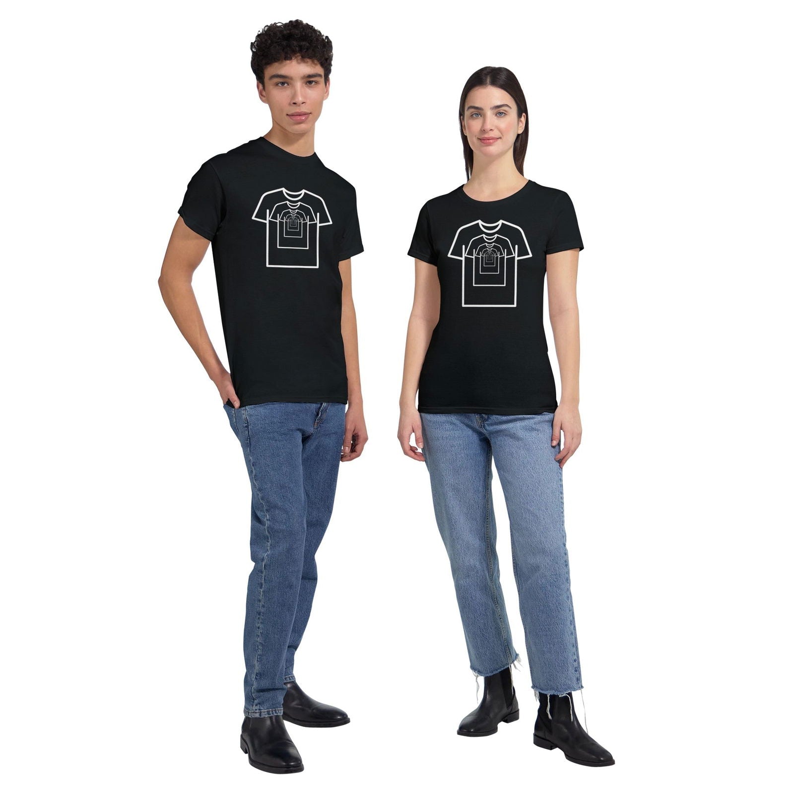 T-shirt Unisex | Tunnel shirt - Tshirt-Fabriek.nl