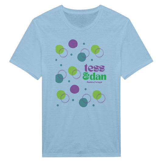 Tess & Dan - Circles | T-Shirt Unisex - Tshirt-Fabriek.nl