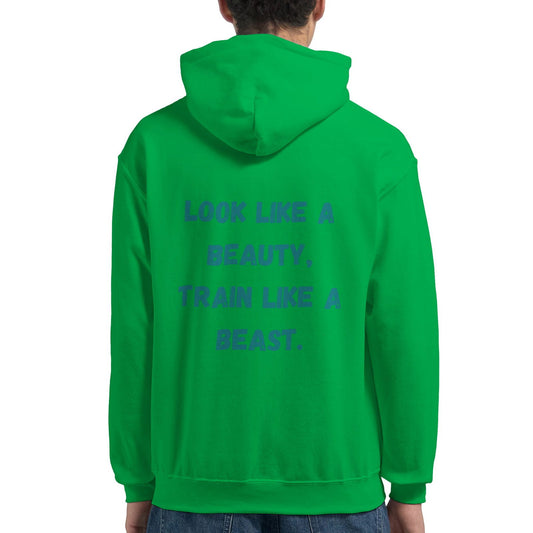 Train like a beast | Hoodie Unisex - Tshirt-Fabriek.nl