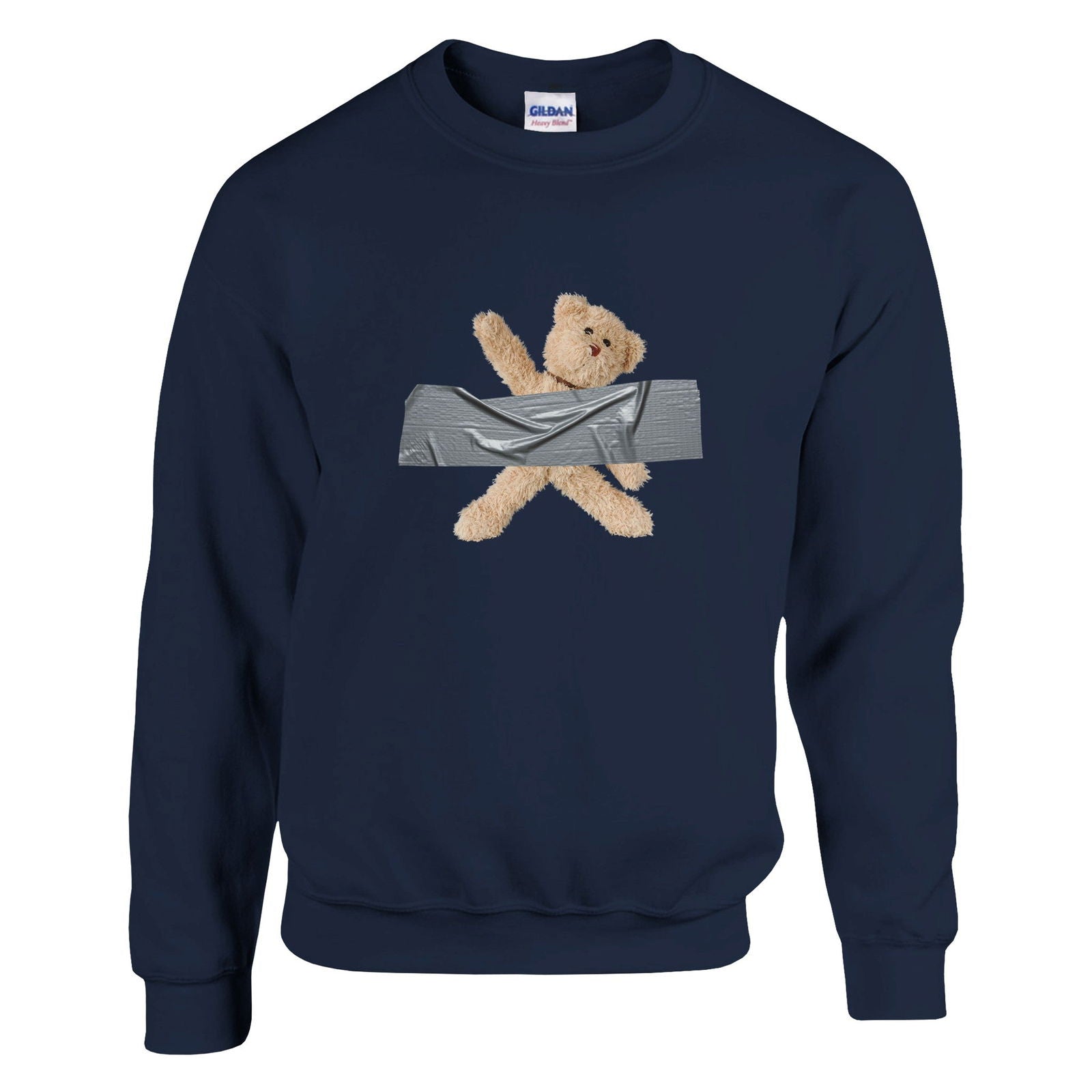 Trui Unisex | Ductaped teddy bear - Tshirt-Fabriek.nl