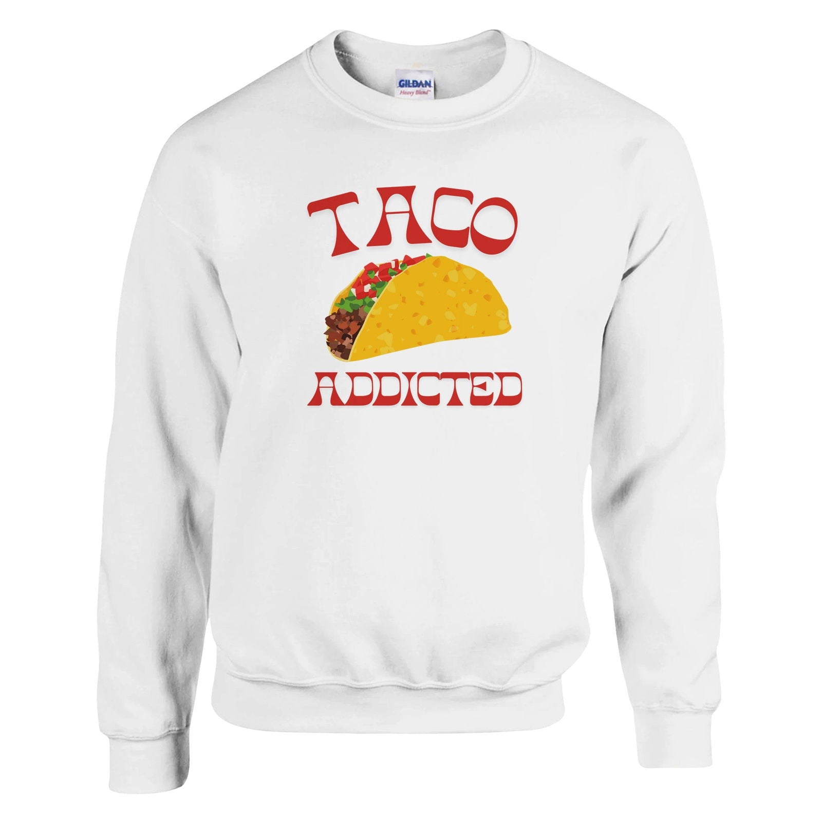 Trui unisex | Taco Addicted - Tshirt-Fabriek.nl