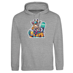 Après-ski Giraffe - Premium Hoodie