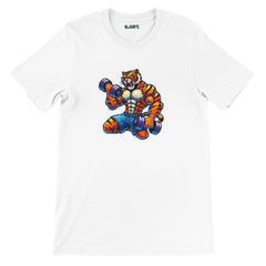 Dumbbells Tijger | Premium T-Shirt