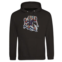 Skiing Bear - Premium Hoodie