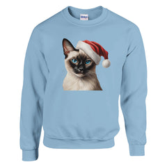 A Christmas Siamese cat | Kerst Trui