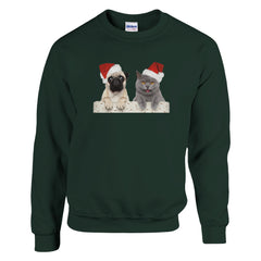 A Christmas Cat & Dog | Kerst Trui Unisex