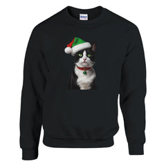 A Christmas Tuxedo cat | Kerst Trui