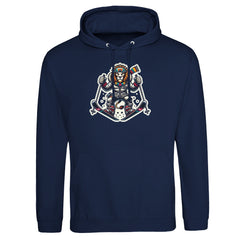 Skiing Lion - Premium Hoodie